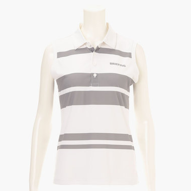 WOMEN'S PANEL STRIPE NS POLO（ウィメンズ パネルストライプ NS ポロ