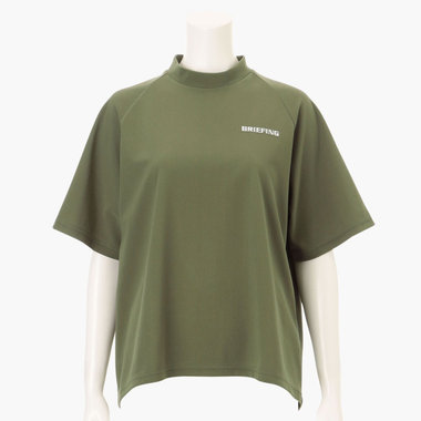 BRIEFING パープル クルーネック シャツ L BRIEFING パープル クルーネック シャツ L