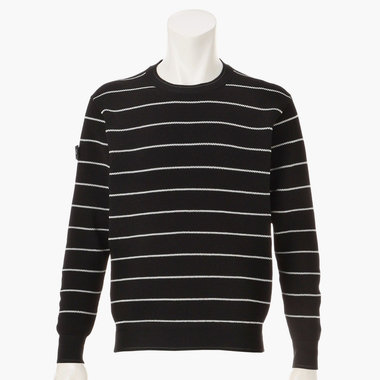 MEN'S WR STRIPE CREWNECK KNIT（メンズ WR ストライプ クルーネック