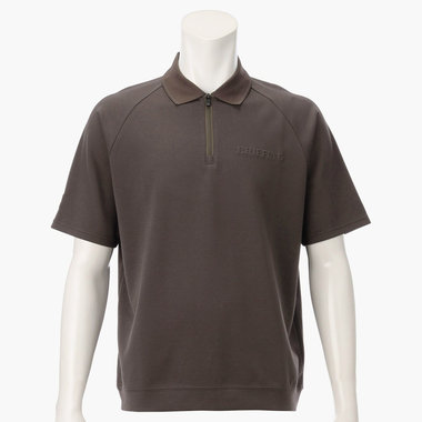 MEN'S MINI 3D LOGO HALFZIP POLO（リラックスフィット）（メンズ ミニ