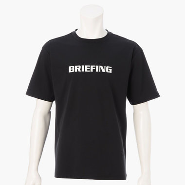 BRIEFING ブラック シャツ MS ツアー ハイネック半袖シャツ(半袖シャツ・ポロシャツ)|BRIEFING