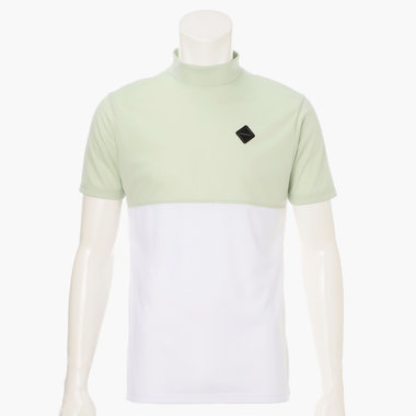 MEN'S BI-COLOR HIGHNECK（メンズ バイカラーハイネック（半袖