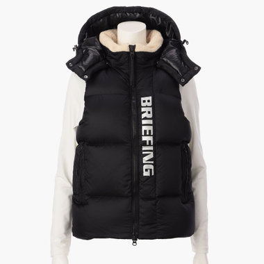 HOL WOMEN'S LIMONTA DOWN PARKA VEST（ホリデー ウイメンズリモンタ ダウンパーカーベスト）（BRG243W61）|商品詳細|BRIEFING OFFICIAL SITE ｜ ブリーフィング公式サイト