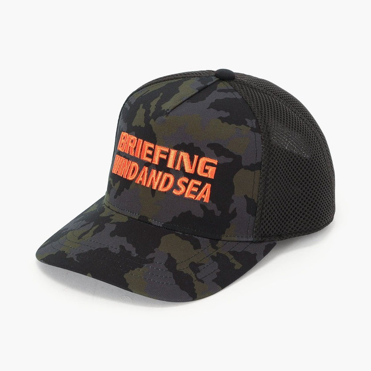 BRIEFING × WDS MESH CAP CAMO（ブリーフィング×WIND AND SEA メッシュ