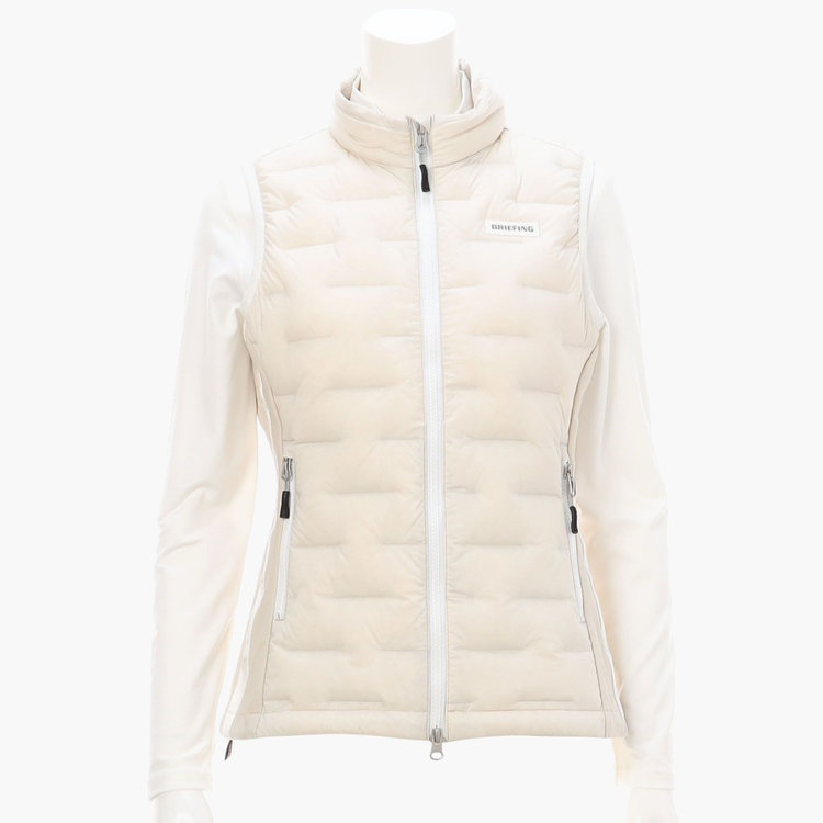 WOMEN'S HYBRID DOWN VEST（ウイメンズハイブリッドダウンベスト）（BRG243W47）|商品詳細|BRIEFING  OFFICIAL SITE ｜ ブリーフィング公式サイト