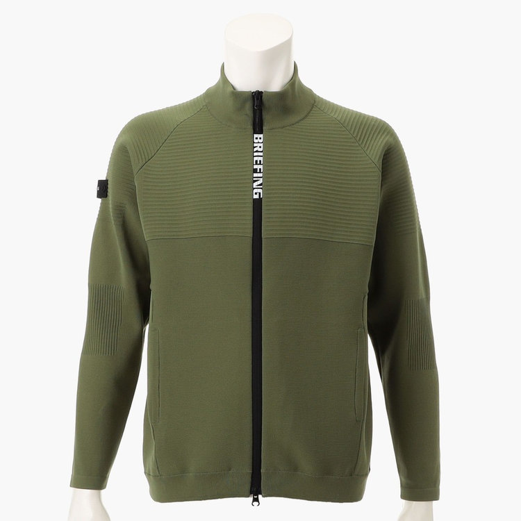 ブリーフィング BRIEFING KNIT BLOUSON ニットブルゾン　M ブリーフィング BRIEFING KNIT BLOUSON ニットブルゾンM
