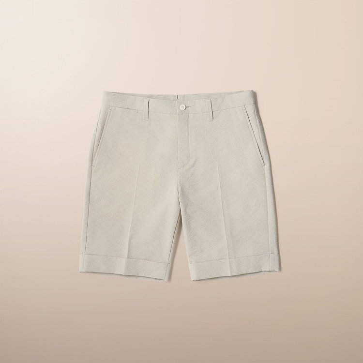 CL MEN'S SEERSUCKER DRESS SHORT PANTS（CL メンズ シアサッカー