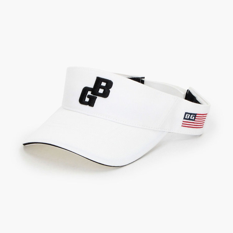 MEN'S BG LOGO VISOR（メンズBGロゴバイザー（サンバイザー