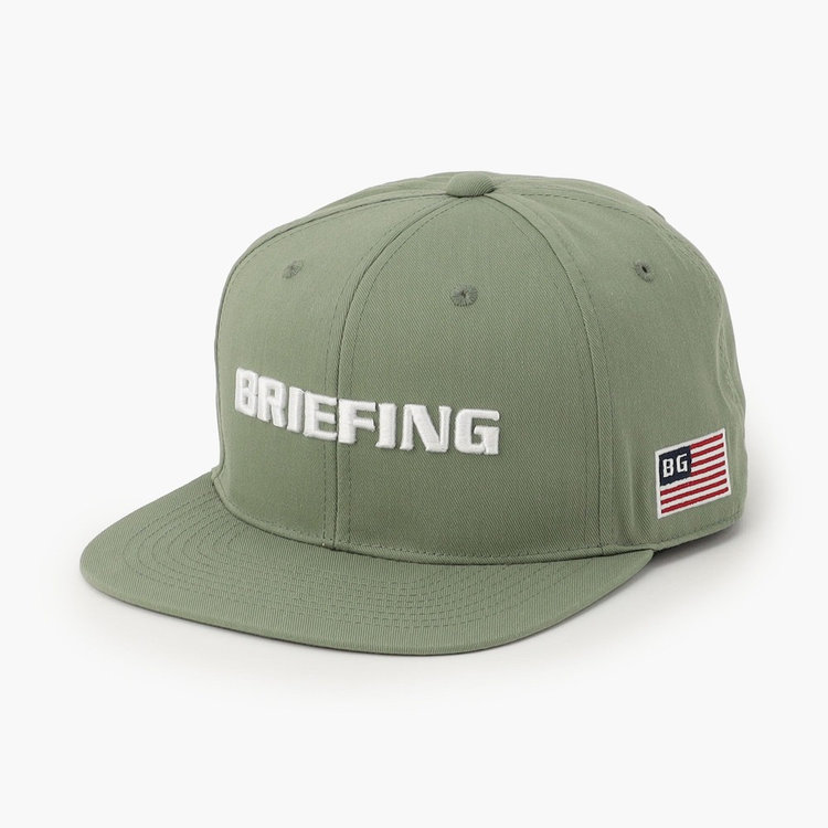 新品　BRIEFING PUNCHING MESH CAP ベージュ BRIEFING - MEN'S PUNCHING MESH CAP / サークルロゴ パンチング