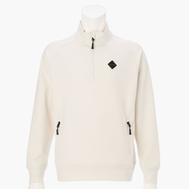 MEN'S BACK PILE HALFZIP TOP（メンズ バックパイル ハーフジップ