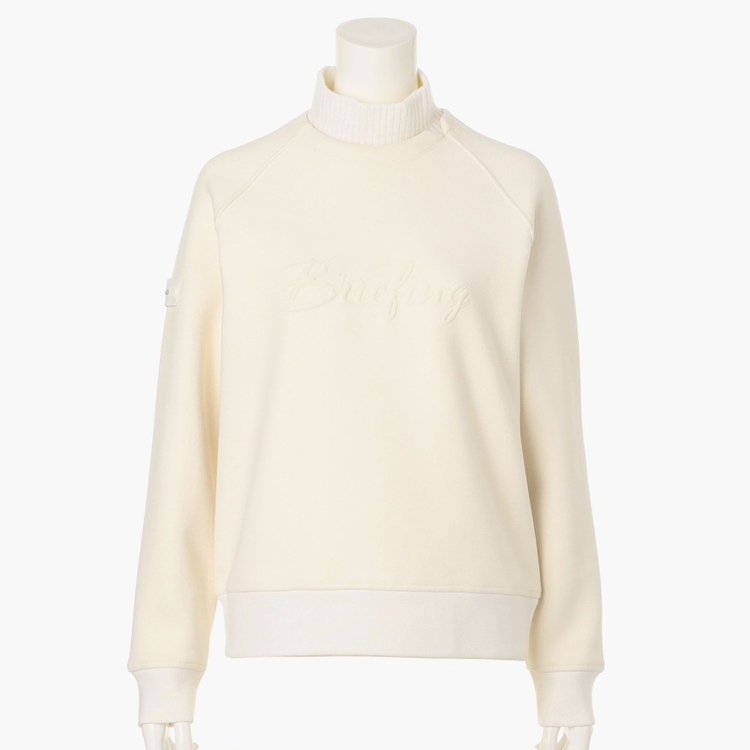 HOL WOMEN'S STITCH LOGO FAKE LAYERED HIGHNECK（ホリデーウイメンズ