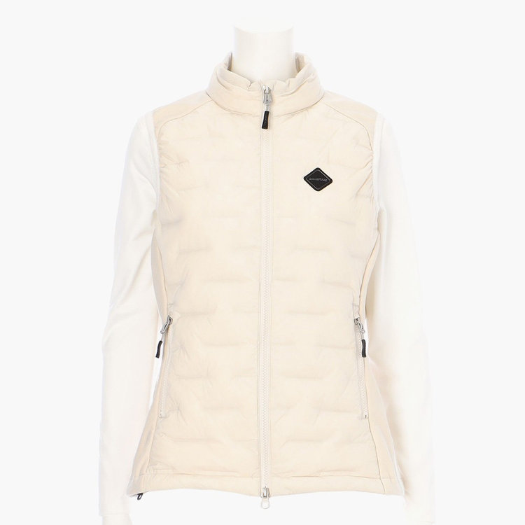 WOMEN'S HYBRID DOWN VEST（ウィメンズ ハイブリッド ダウンベスト