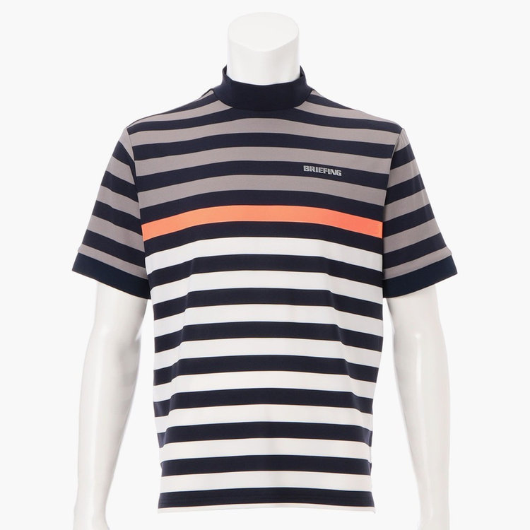 MEN'S MARINE STRIPE HIGHNECK（リラックスフィット）（メンズ