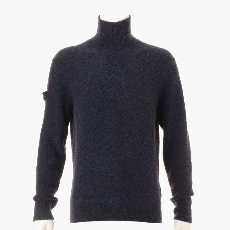 MEN'S BOUCLE TURTLE NECK KNIT（メンズブークレタートルネックニット）（BRG243M53）|商品詳細|BRIEFING  OFFICIAL SITE ｜ ブリーフィング公式サイト