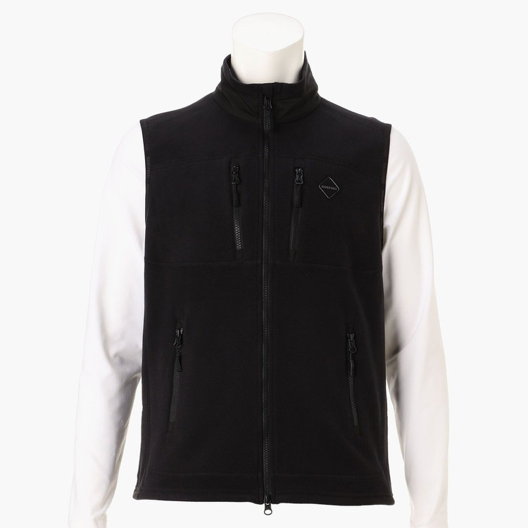 MEN'S MICRO FLEECE VEST（メンズマイクロフリースベスト（ジップ