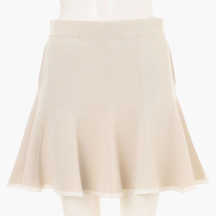 WOMEN'S WR BI-COLOR FLARE KNIT SKIRT（ウィメンズ WR バイカラー