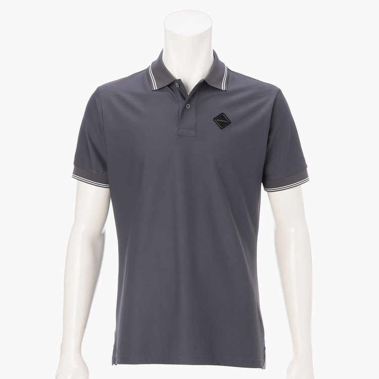 MEN'S MESH MINI LINE POLO（メンズ メッシュ ミニラインポロシャツ