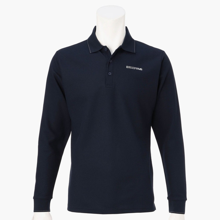 MEN'S BASIC LS POLO（メンズベーシックロングスリーブポロ（長袖