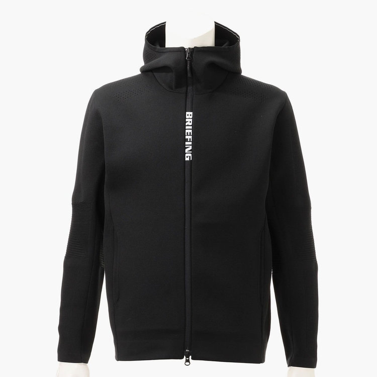 MEN'S DOUBLE JQ KNIT PARKA（メンズダブルジャガードニットパーカ