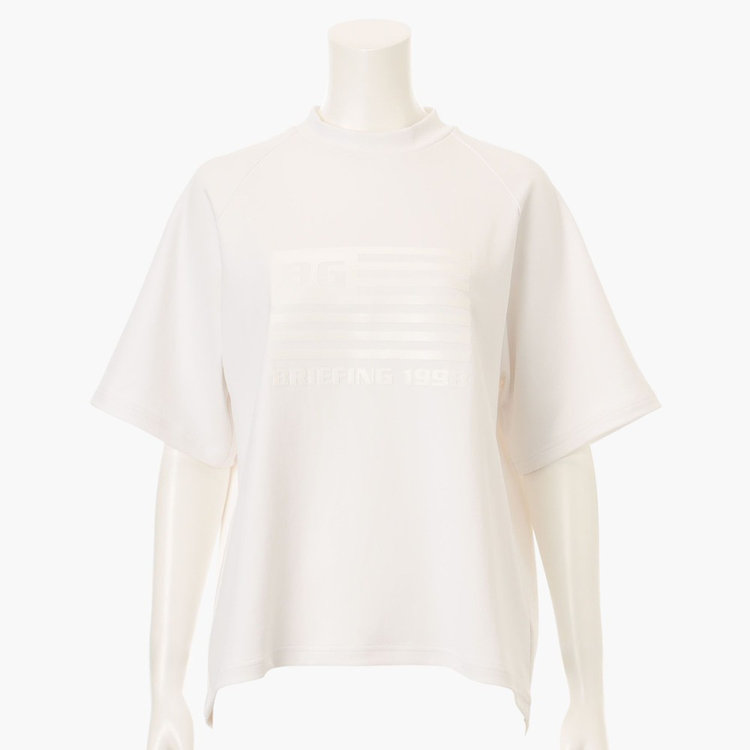 WOMEN'S BG FLAG HIGHNECK （リラックスフィット）（ウィメンズBG