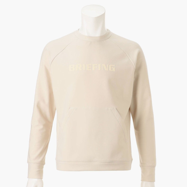MEN'S LOGO CREWNECK TOP（メンズロゴクルーネックトップ（長袖・プル