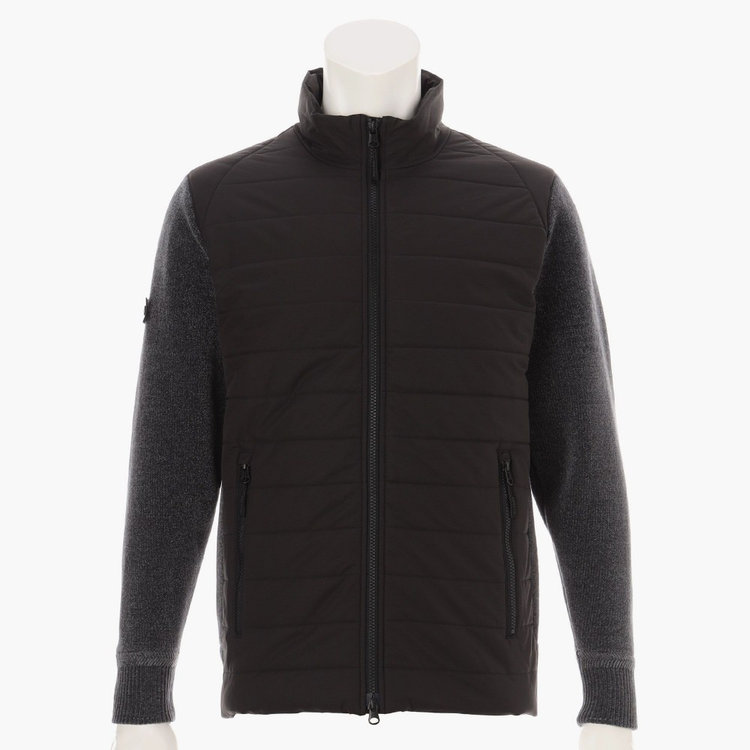 【美品】ブリーフィング ：WIND BLOCKカモ ニットブルゾン 先行予約】MEN'S WINDBLOCK MOLE YARN KNIT BLOUSON（メンズ