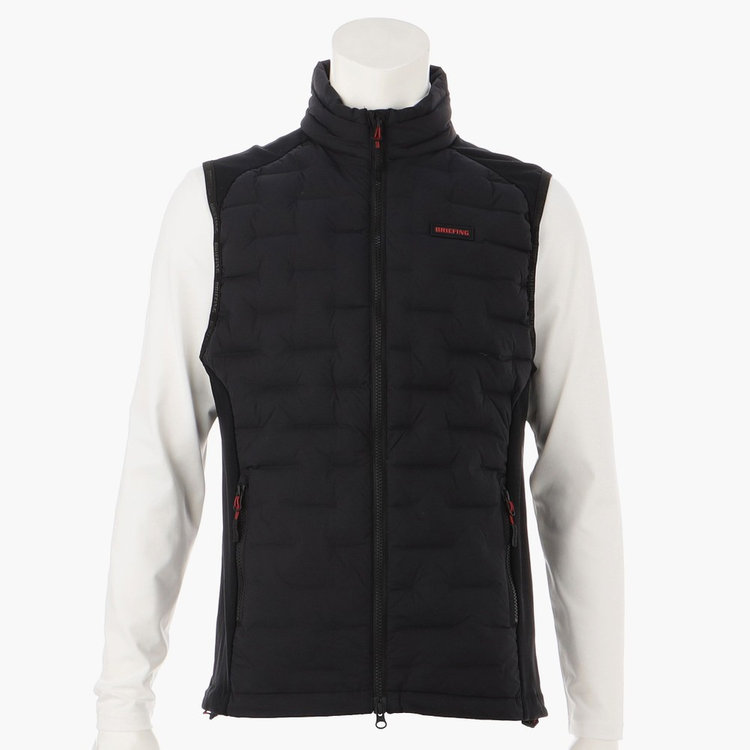 MENS HYBRID DOWN VEST（BRG233M50）|商品詳細|BRIEFING OFFICIAL SITE