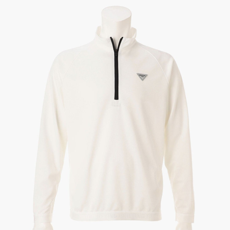 REF MEN'S HEM LOGO LS HALFZIP（リラックスフィット）（REF