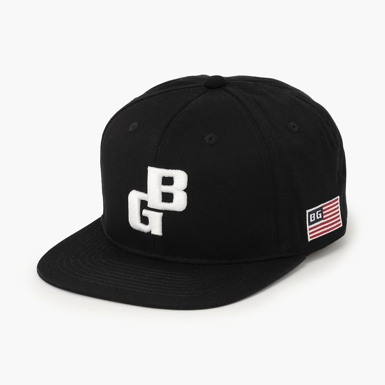 MEN'S BG LOGO FLAT VISOR CAP（メンズBGロゴフラットバイザーキャップ
