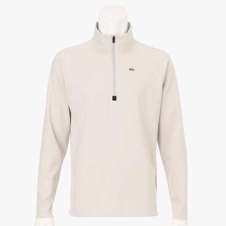 メンズウェア BRIEFING BACK LOGO LINE LS HALF ZIP CL MEN'S BACK LINE LS HALFZIP（CL メンズバックラインロング