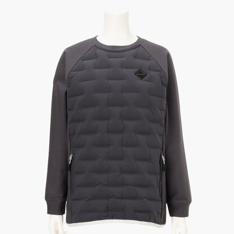 ブリーフィング ハイブリッドダウン クルーネック レディース オリーブ M ブリーフィング ハイブリッドダウン クルーネック レディース