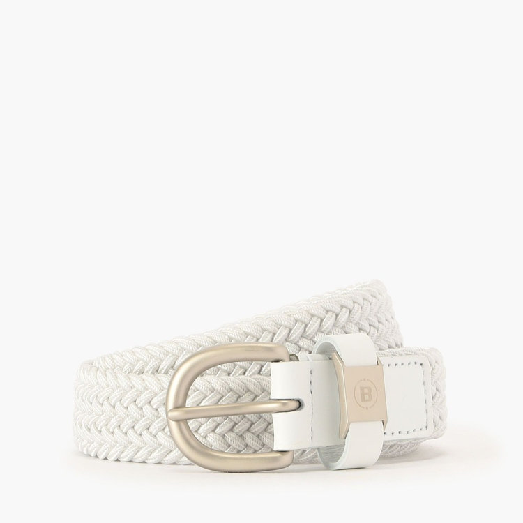 BRIEFING ホワイト編み込みベルト M タグ外しタグあり【未使用品】 WOMEN'S CURVE BUCKLE MESH BELT（BRG261W71）|商品詳細|BRIEFING