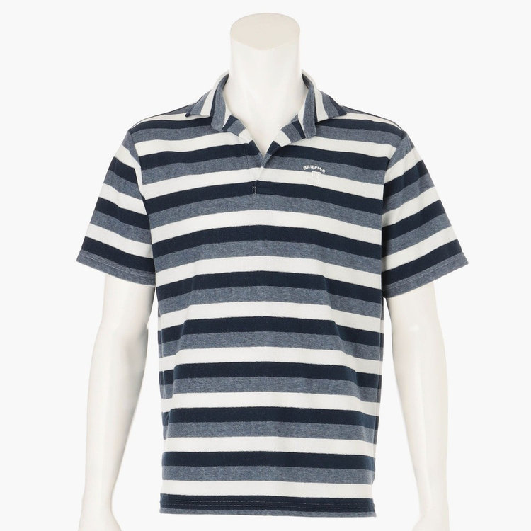 CR MEN'S PILE STRIPE SKIPPER SHIRT（リラックスフィット）（CRメンズ