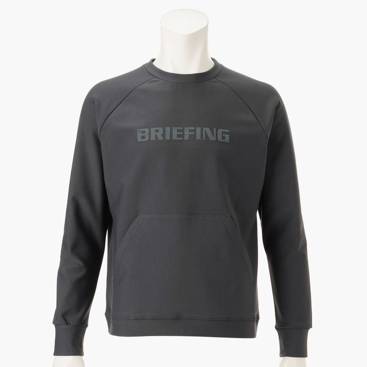 MEN'S LOGO CREWNECK TOP（メンズロゴクルーネックトップ（長袖・プル
