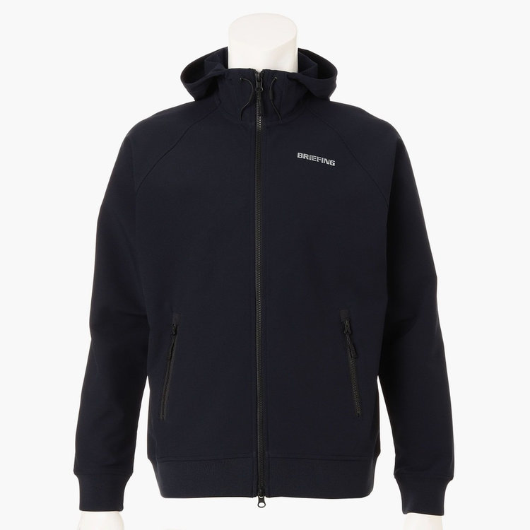 ブリーフィング ：ストームフリースパーカー MEN'S STORMFLEECE BACK DOTS PARKA（メンズ ストームフリース バック