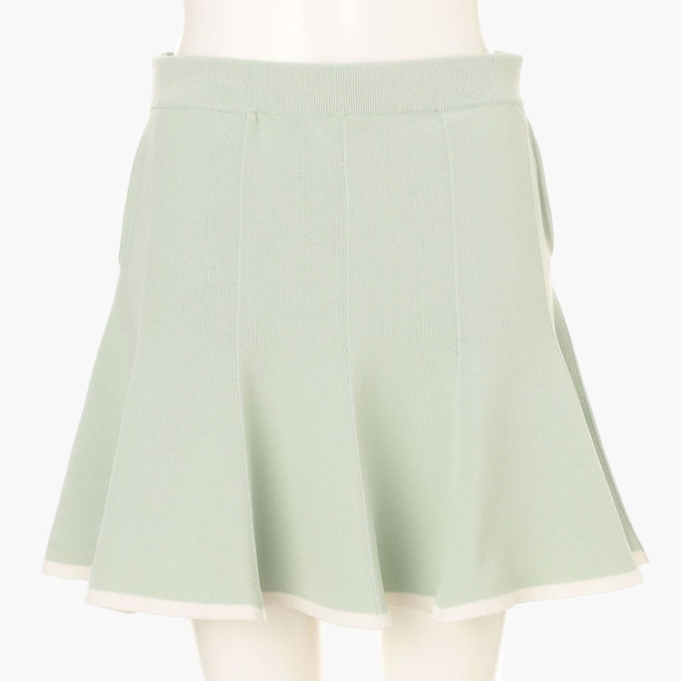 WOMEN'S WR BI-COLOR FLARE KNIT SKIRT（ウィメンズ WR バイカラー