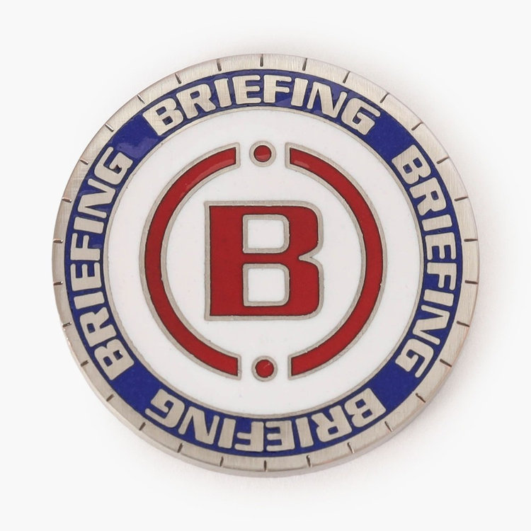 ENAMEL CIRCLE B MEDAL MARKER（エナメルサークル ビー メタルマーカー
