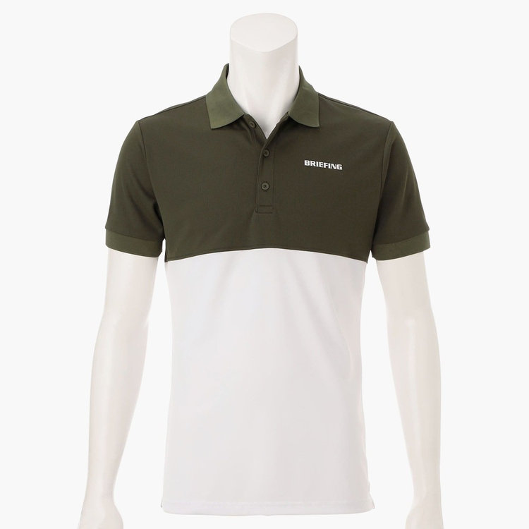 売れ筋がひ贈り物！ MEN'S POLO（メンズバイカラーポロシャツ）（BRG251M46 BI-CLR メンズウェア