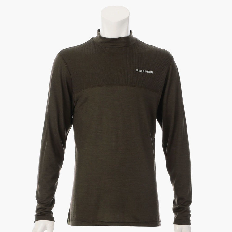 MEN'S WOOL LS HIGHNECK（メンズウールロングスリーブハイネック