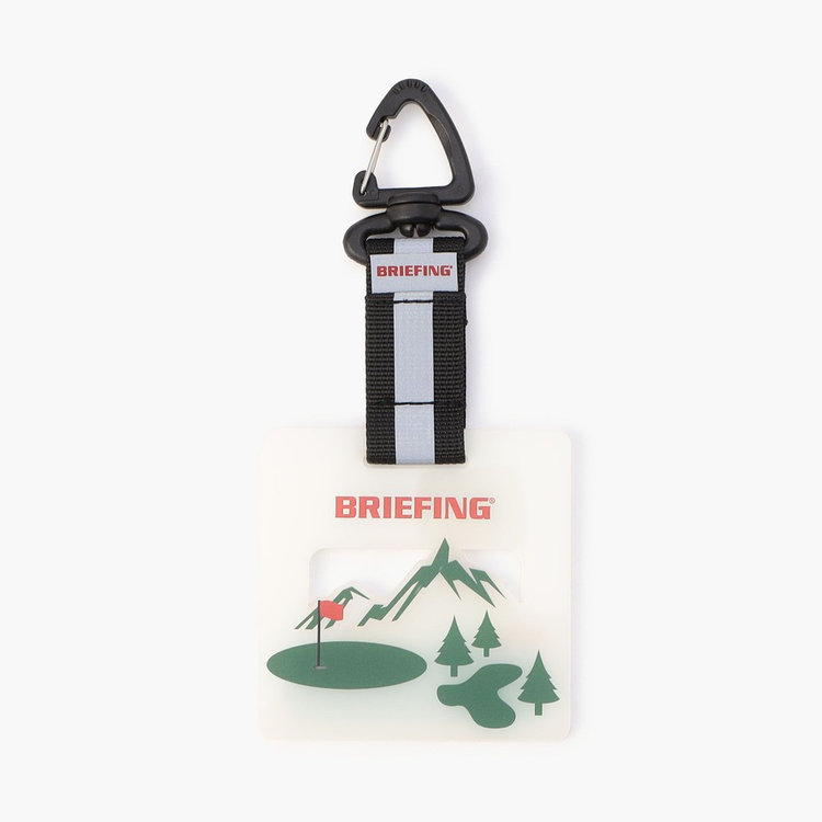 【BRIEFING/FARO(ブリーフィング/ファーロ)公式ストア】ビジネスバッグ/ゴルフ BRIEFING × CRAZY Creek Name Plate Black Free