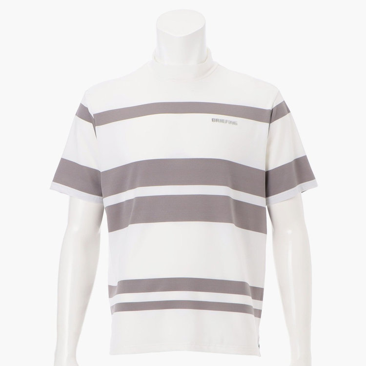 MEN'S PANEL STRIPE HIGHNECK （リラックスフィット）（メンズ