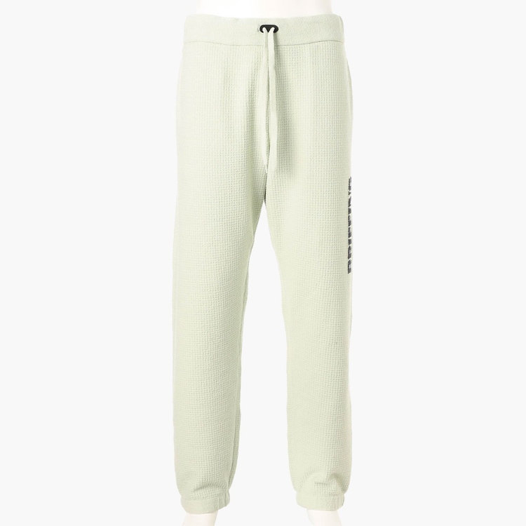 【柿ピー】BRIEFING ジョガーパンツ ホワイト LW THERMAL KNIT JOGGER PANTS（LW サーマルニットジョガーパンツ