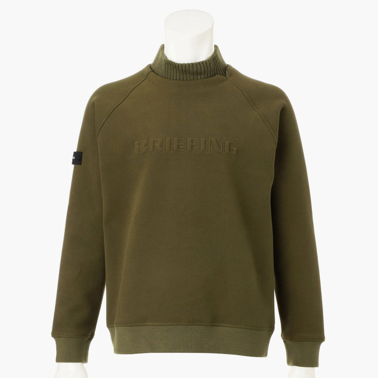 先行予約】HOL MS STITCH LOGO FAKE LAYERED HIGHNECK（ホリデーメンズ