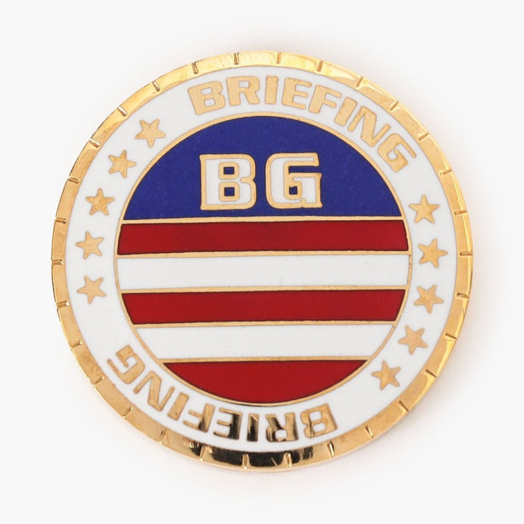 ENAMEL BG FLAG MEDAL MARKER（エナメルBGフラッグメダルマーカー
