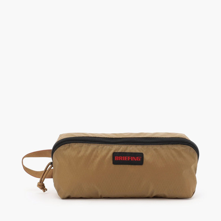【美品】ブリーフィングBRIEFING ラウンドポーチ LIGHT BOX POUCH M RC（ライトボックス ポーチM RC）（BRA253G38