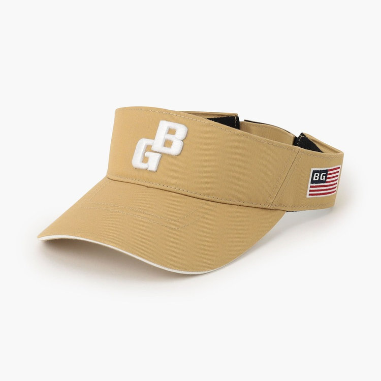 MEN'S BG LOGO VISOR（メンズBGロゴバイザー（サンバイザー