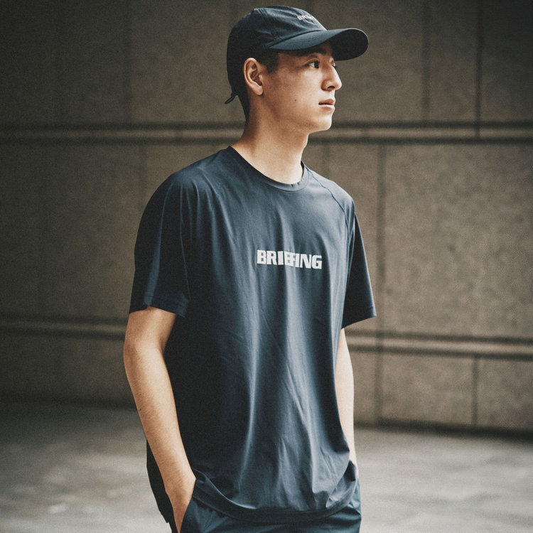 MENS PERFORMANCE T SHIRT RELAXED FIT（メンズパフォーマンスTシャツ リラックスフィット）（BRM241M02）|商品詳細|BRIEFING OFFICIAL SITE ｜ ブリーフィング公式サイト