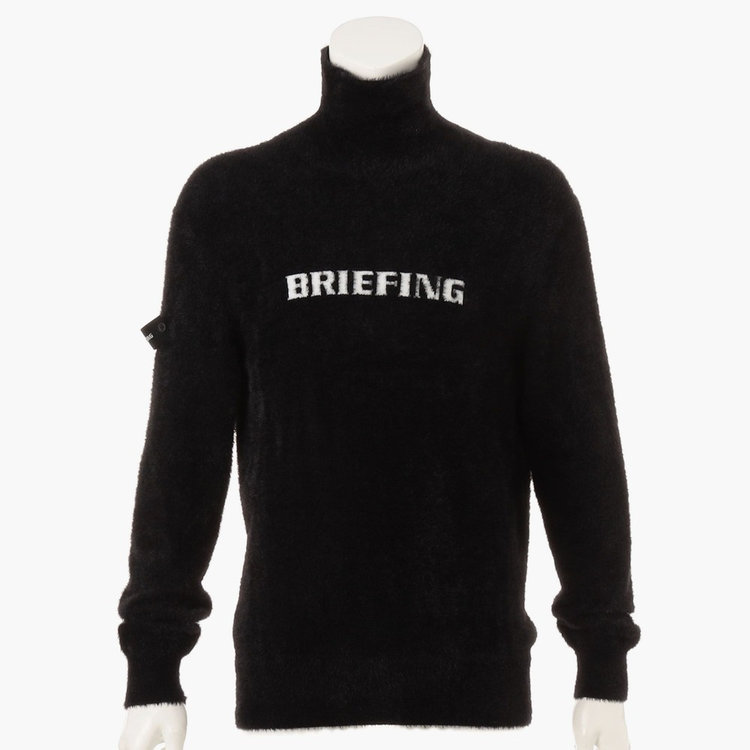 新品　BRIEFING　MENS BOUCLE TURTLE NECK KNIT BRIEFING BOUCLE TURTLE NECK KNIT サイズM Turtleneck knit
