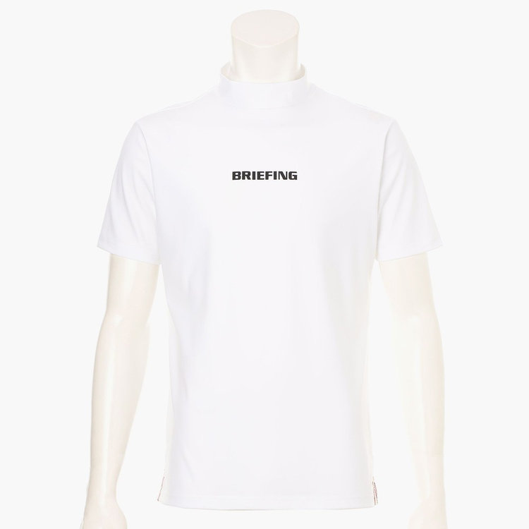 BRIEFING ホワイト ハイネックシャツ ブリーフィング（BRIEFING）（メンズ）ゴルフウェア TOUR ロング