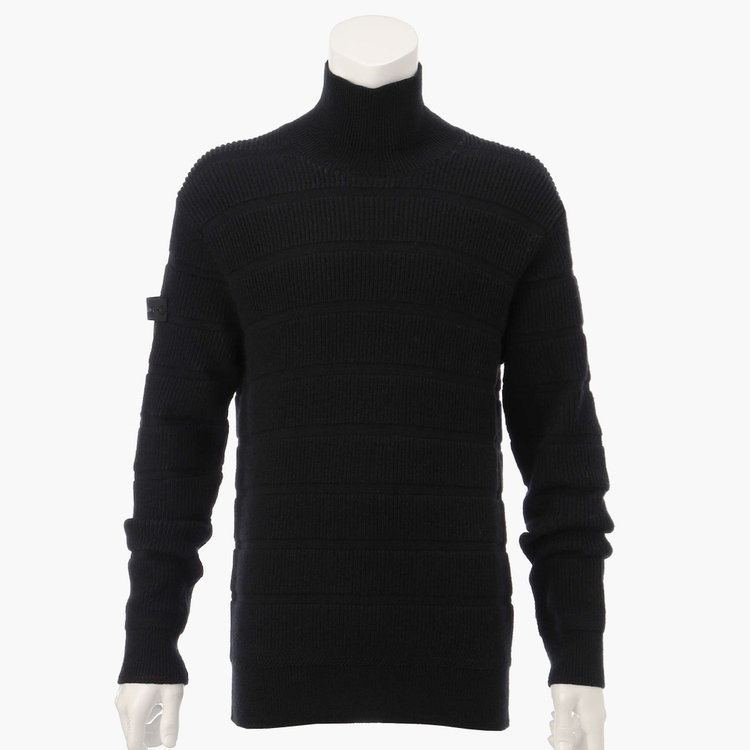 MEN`S WOOL NYLON STRIPE TURTLE NECK  KNIT（メンズウールナイロンストライプタートルネックニット）（BRG243M67）|商品詳細|BRIEFING OFFICIAL SITE ｜  ブリーフィング公式サイト